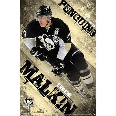 (22x34) Evgeni Malkin Pittsburgh Penguins NHL Sports Poster