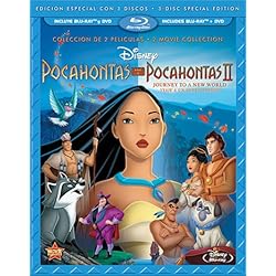 Pocahontas Two-Movie Special Edition (Pocahontas / Pocahontas II: Journey To A New World) (Three-Disc Blu-ray/DVD Combo in Blu-ray Packaging) (Spanish Version)