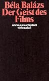 Der Geist des Films (suhrkamp taschenbuch wissenschaft)