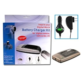 Casio NP-20 Compatible Battery Charger Set