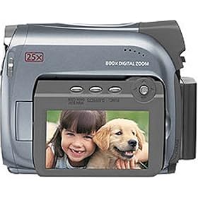 Canon ZR500 MiniDV Camcorder with 25x Optical Zoom