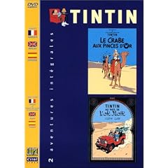Les Aventures de Tintin : Le Crabe aux pinces d'or / Au pays de l'or noir