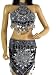 Halter Bra Black Belly Dance Clothing Attire Costume S