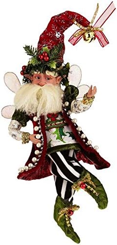 Mark Roberts Fairies 51-53246 Holly Bells Fairy Sm 10.5 inch