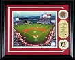 The Big 'A" Infield Dirt Photomint - Plaque