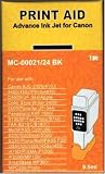 set of two compatible canon bci-21 black inkjets for use in bjc2000/4000..