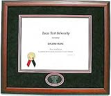 Texas Tech Red Raiders Deluxe Diploma Frame With Suede Mat