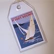 Durable Luggage Tag Sailing Puget Sound