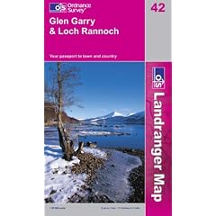 Glen Garry and Loch Rannoch (Landranger Maps) (Landranger Maps)