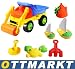 Straßenwalze Road Roller Sandkasten Sandspielzeug Laster Schippe Rechen
