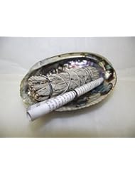 Home: Sage Smudge Kit with California White Sage, Large Abalone Shell and Smudging Directions - Sage N Smudge TM