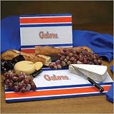 Florida Gators NCAA Glass Cutting Board Set