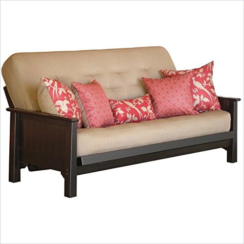 Cameron Futon Sofa Sleeper w/5 Pillows