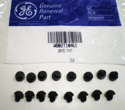 Pack of 16 GE General Electric Range Grate rRubber Feet WB02T10461