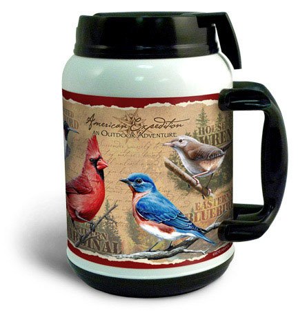 American Expedition Thermal Mug 64 oz Feeder Bird - Spill-Proof