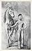 1965 Print Pablo PIcasso Boy Leading Horse Nude Rose Period Equine Child Art - Original Halftone Print