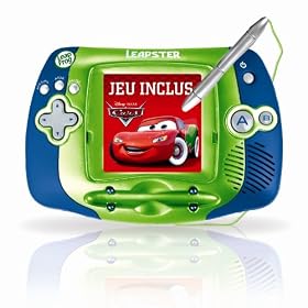 LeapFrog - LEAPSTER - Console Leapster Verte (Jeu Cars Disney/Pixar Inclus !)