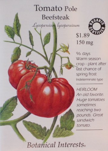 Beefsteak Tomato Heirloom Certified Organic Seeds