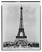 Historic Print (L): [Eiffel Tower and Fountain Coutan, looking toward Trocadéro Palac...