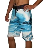 Billabong Mens Skate & Surf Boardshort - Blue & White