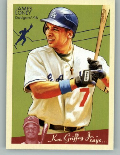 2008 Upper Deck Goudey #97 James Loney - Los Angeles Dodgers (Baseball Cards)