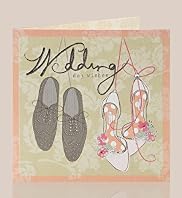 Mr & Mrs Shoes Wedding Day Card