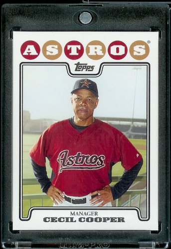 Buy 2008 Topps # 404 Cecil Cooper - Houston Astros - MLB Baseball Trading Card in a Protective Screw... by Topps