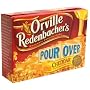 Orville Redenbacher's Gourmet Microwavable Popcorn, Pour Over Cheddar, 4-Count Boxes (Pack of 6)