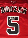Carlos Boozer Signed Autographed Chicago Bulls Jersey Authentic Certified Coa