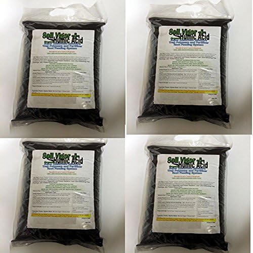 20 Lbs Soil Vigor (Tm) Granular Super Absorbent Polymer Plus Humic Acid (Organic Fertilizer). Horticultural Grade
