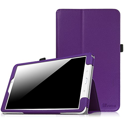Fintie Samsung Galaxy Tab E 9.6 Folio Case - Slim Fit Premium Vegan Leather Cover for Samsung Tab E / Tab E Nook 9.6-Inch Tablet (SM-T560 / T561 / T565 & SM-T567V Verizon 4G LTE Version), Violet Fintie Samsung Galaxy Tab E 9.6 Folio Case - Slim Fit Premium Vegan Leather Cover for Samsung Tab E / Tab E Nook 9.6-Inch Tablet (SM-T560 / T561 / T565 & SM-T567V Verizon 4G LTE Version), Violet