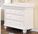 Baby Changing Table White Finish