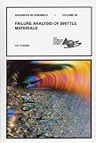 Failure Analysis of Brittle Materials: Advances in Ceramics (Advances in Ceramics, Vol 28)