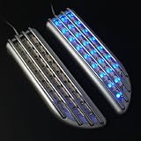 48 Blue LED Roadster Coupe Turbo Racing Car SUV Truck Air Scroop Hood Bonnet Side... by Astra Security