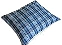 Apc-2000, Inc. Pillow Flannel Blue Plaid 27X34 89941