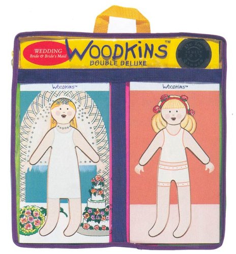 Childrens Toyshop  Toys : Woodkins Bride & Bridesmaid Double Deluxe