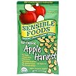 Sensible Foods Organic Crunch Dried Snacks, Apple Harvest, 0.75-Ounce Pouches (Pack of 24)