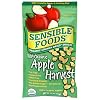 Sensible Foods Organic Crunch Dried Snacks, Apple Harvest, 0.75-Ounce, 12-Count Pouches