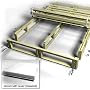 EasyUp Slatted Bed Frame (Double/Full) by Directshops