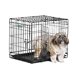 Midwest 1524DD 24-By-18-By-19-Inch iCrate Double-Door Pet Crate