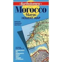 Morocco (Bartholomew Holiday Map)