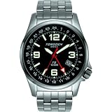 Torgoen Swiss Mens Dual-Time Zone Bracelet Watch #T05201 by Torgoen Swiss
