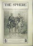 KING EDWARD DOM CARLOS LISBON PORTUGAL PRINT 1903