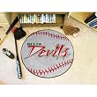 Mississippi Valley State Delta Devils NCAA "Baseball" Round Floor Mat (29")