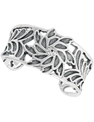 Anthony Brava Artform Collection Floral Cuff Bracelet