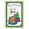 NEW! EDIBLE CARD FOR DOGS - HAPPY HOLIDAYS