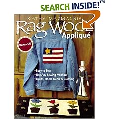 Rag Wool Applique: Easy to Sew : Use Any Sewing Machine : Quilts, Home Decor, and Clothing