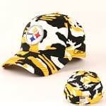 SAVE $4.46 - Pittsburgh Steelers Flex Fit Baseball Hat - Camouflage $10.49