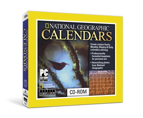 National Geographic Calendars (Jewel Case)