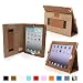 Snugg iPad 3/iPad 2 Leather Case Cover and Flip Stand with Elastic Hand Strap and Premium Nubuck Fibre Interior (‘Distressed’ Brown) – Automatically Wakes and Puts the iPad 2 to Sleep. Superior Quality Design as Featured in Wired Magazine.